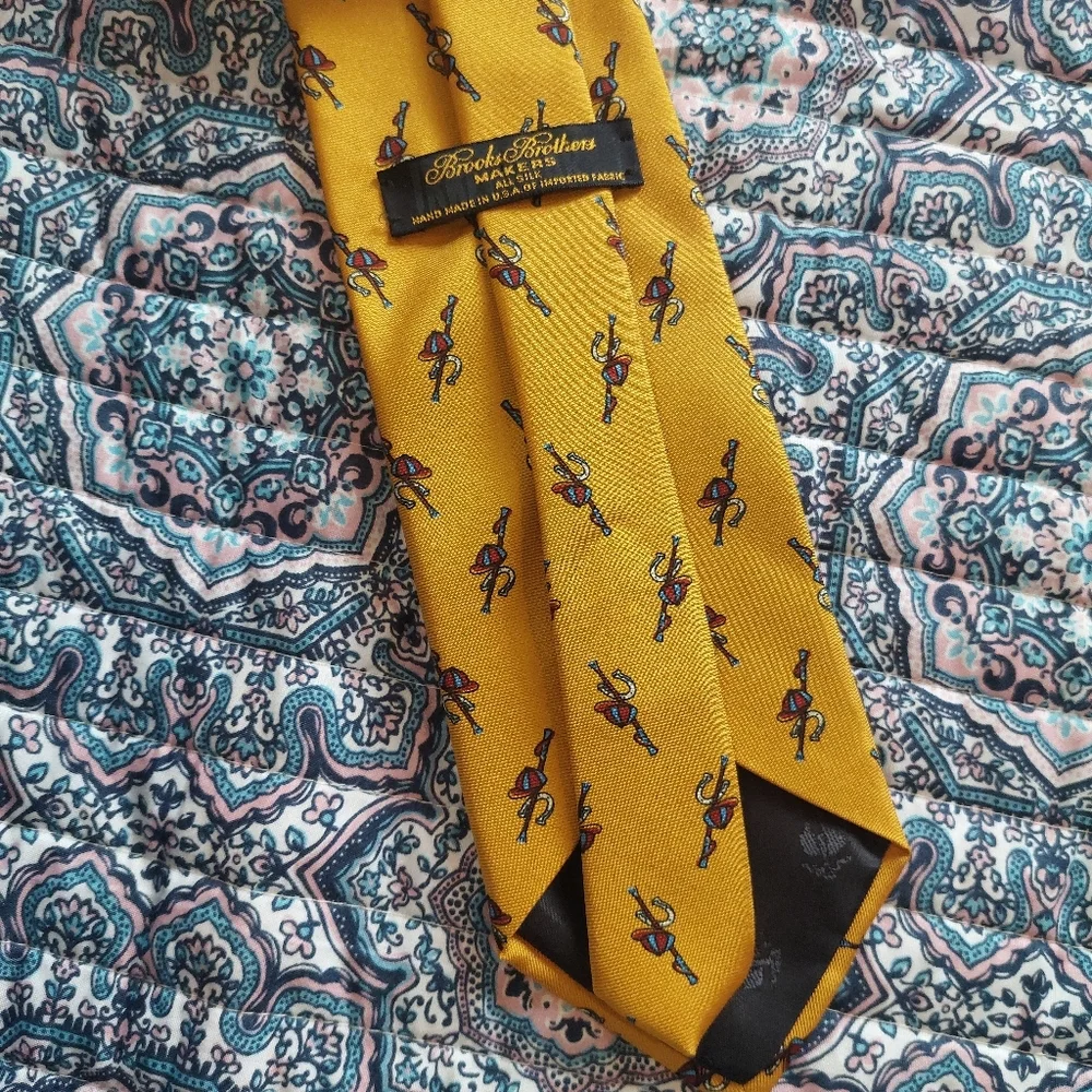 Brooks Brothers Logo‎ Silk Tie